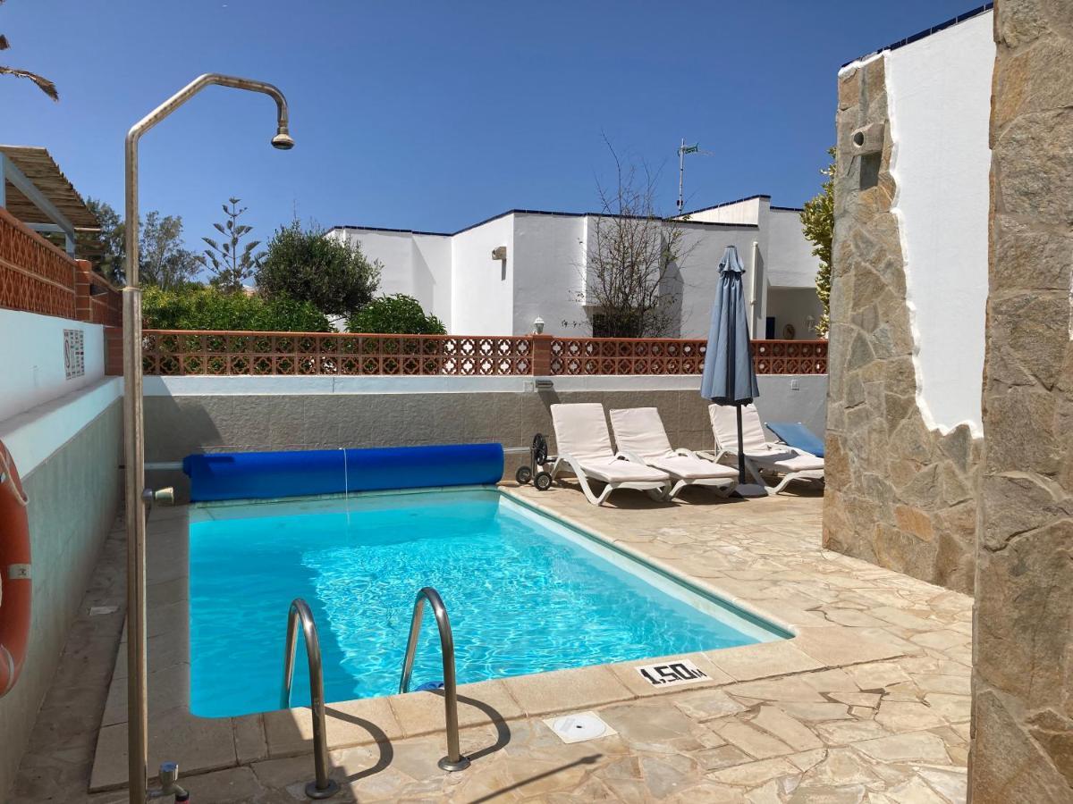Beach House With The Heated Pool Next To Rocky Point Corralejo Eksteriør billede