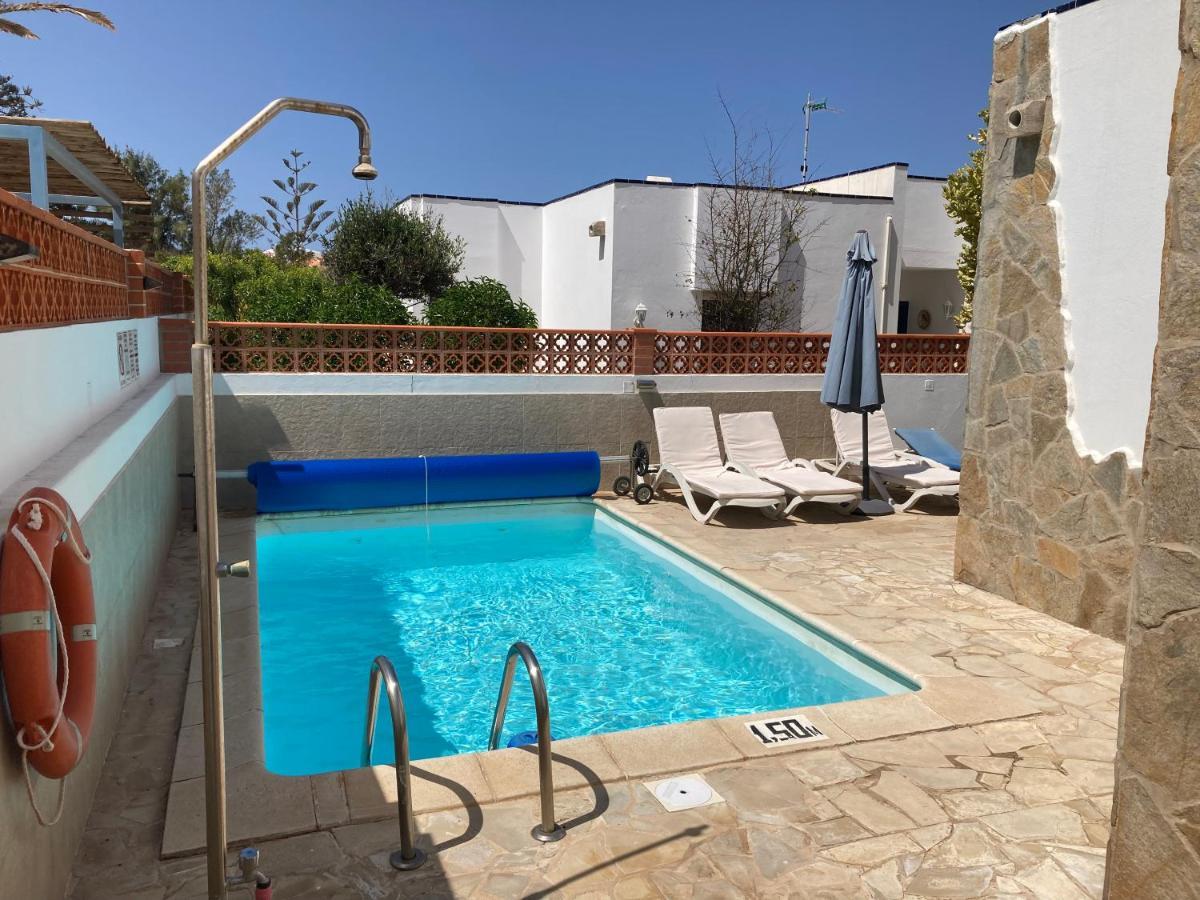 Beach House With The Heated Pool Next To Rocky Point Corralejo Eksteriør billede