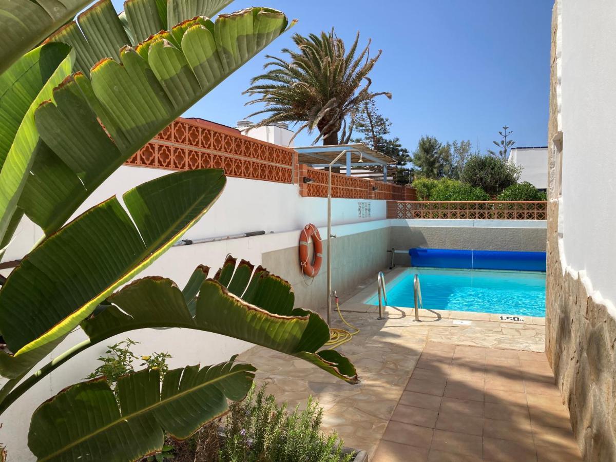 Beach House With The Heated Pool Next To Rocky Point Corralejo Eksteriør billede