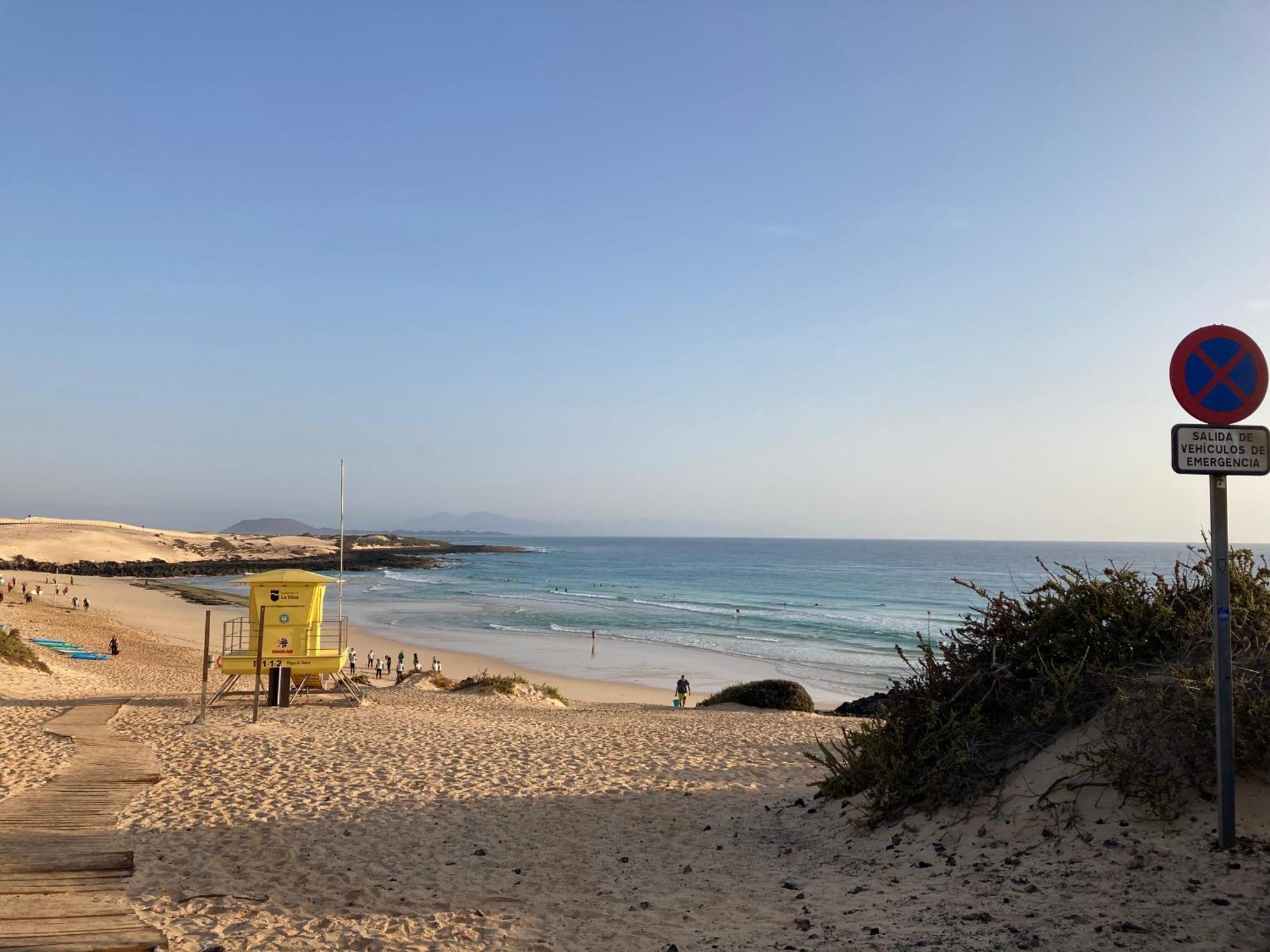 Beach House With The Heated Pool Next To Rocky Point Corralejo Eksteriør billede